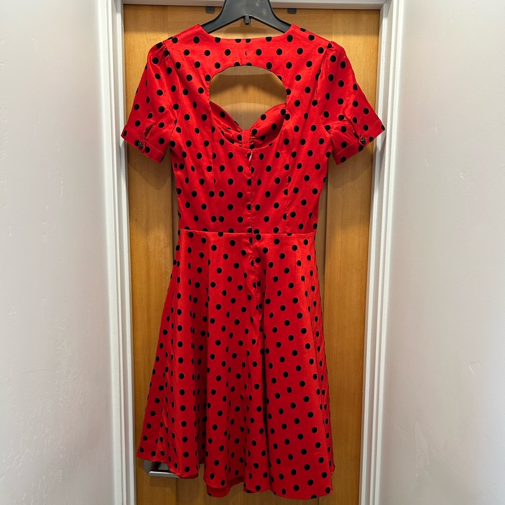 Red Polka Dot Dress - Picture 2 of 3